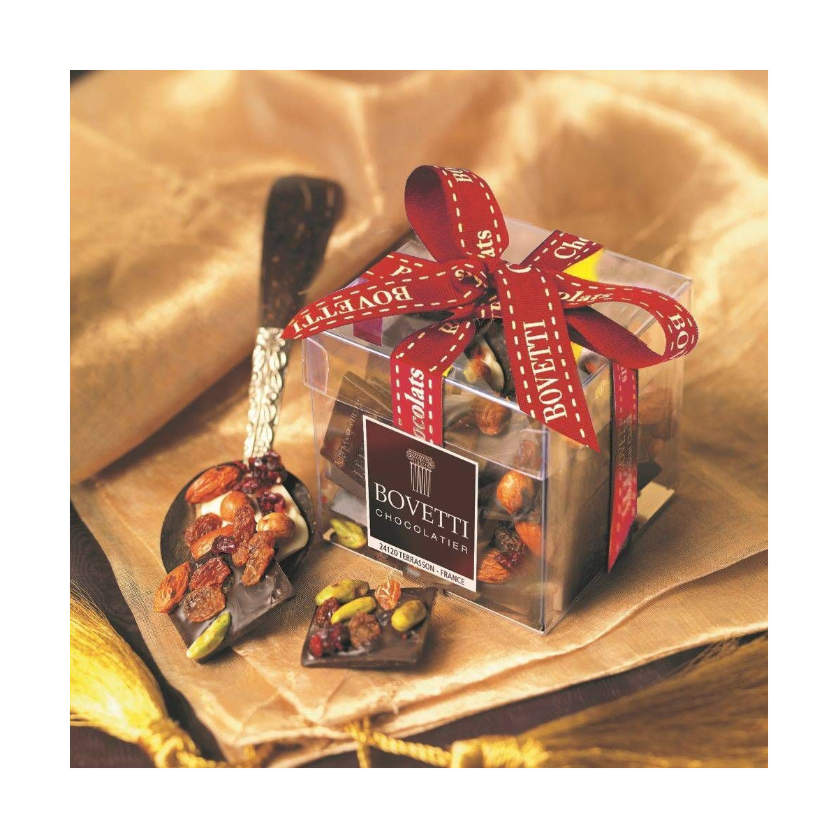 Mendiants au chocolat au Lait - Bovetti