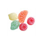 Bonbons assortis saveur salade de fruits