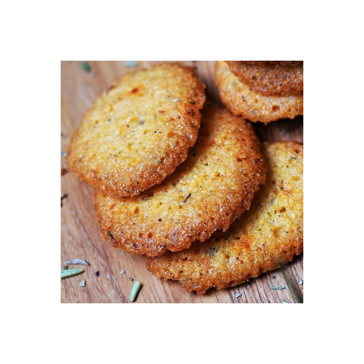 Biscuits salés aux herbes de Provence et piments d'Espelette - Maison Bruyère