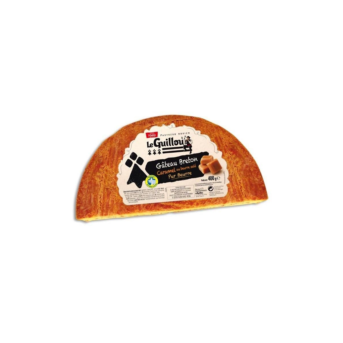 Gâteau breton Caramel beurre salé