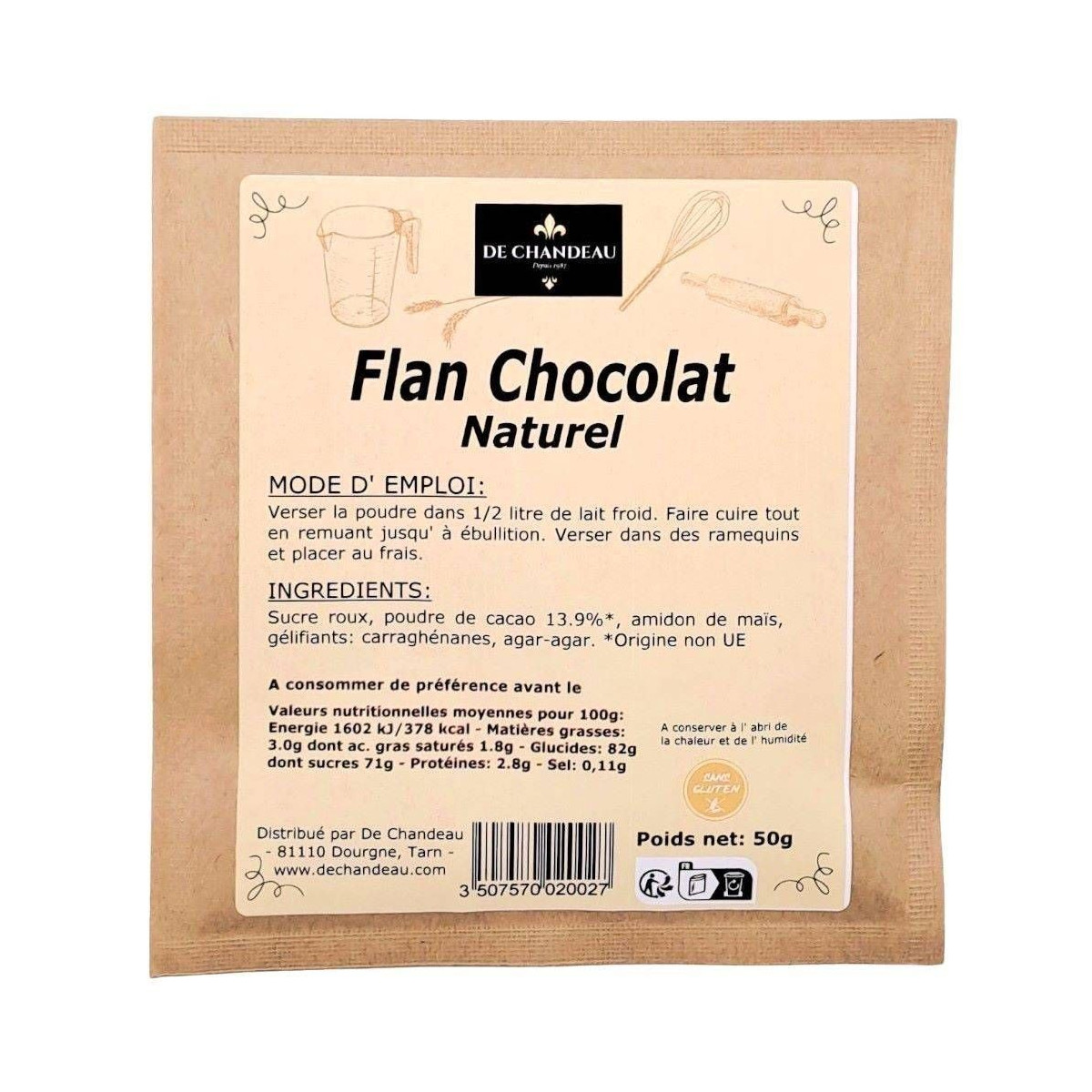 Flan Chocolat
