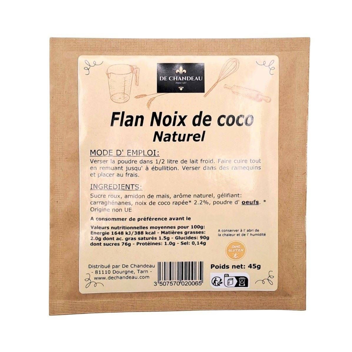 Flan Noix de Coco