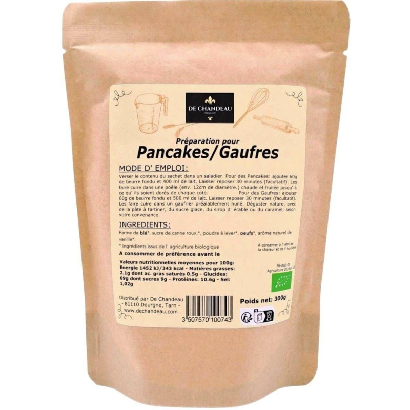 Pancakes et Gaufres BIO