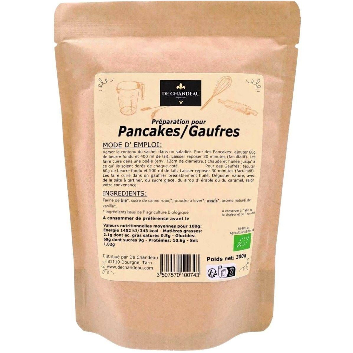 Pancakes et Gaufres BIO