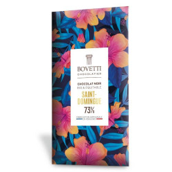 Chocolat Noir Saint-Domingue BIO 80g - Bovetti