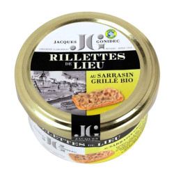 Rillettes de Lieu au Sarrasin grillé BIO Gonidec - 90g