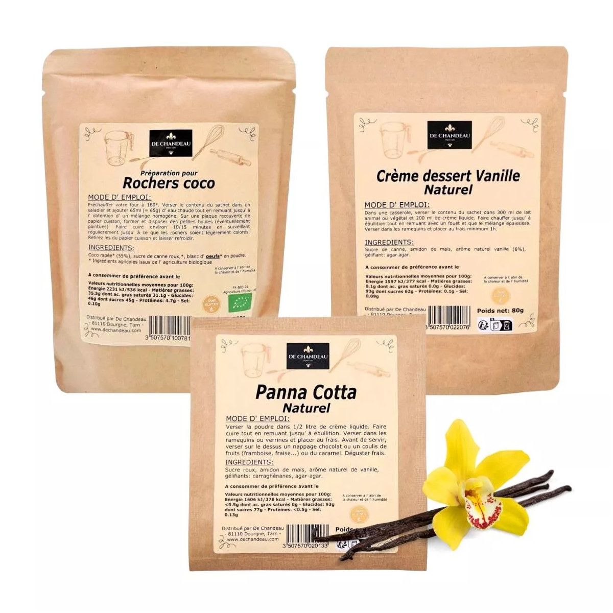 L'assortiment "Voyage des îles"