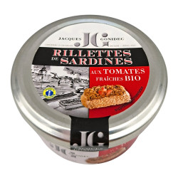 Rillettes de Sardines aux Tomates fraîches BIO Gonidec - 90g