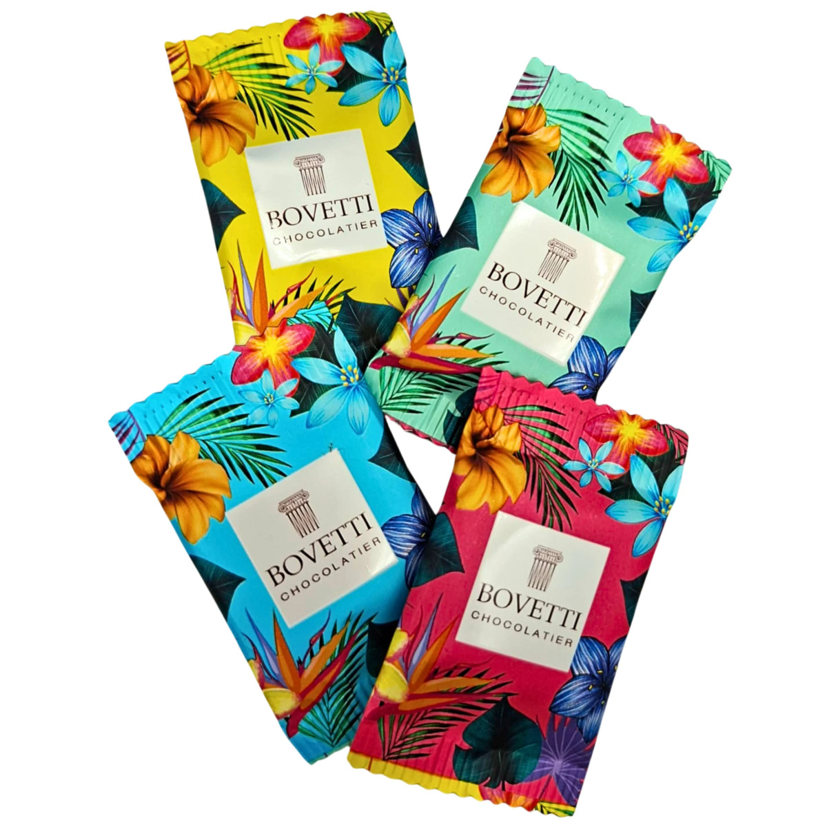 Assortiment de mini carrés de chocolat - Bovetti