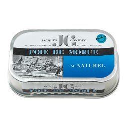 Foie de Morue au naturel Gonidec - 120g