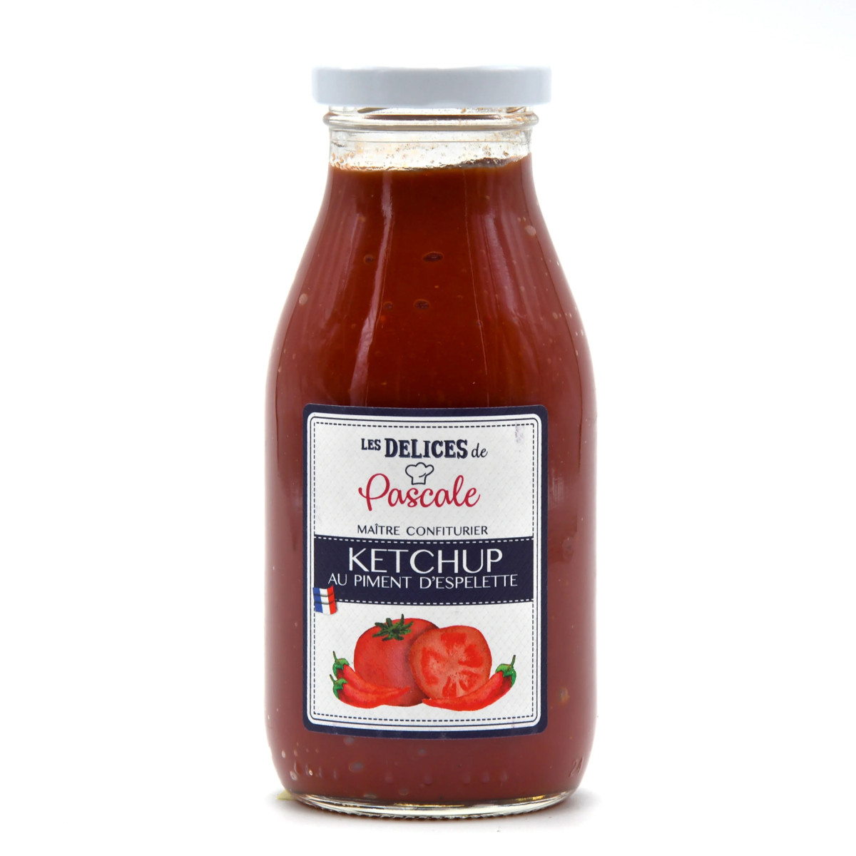 Sauce Ketchup tomate aux piments d'Espelette
