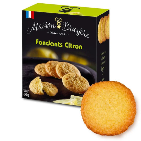 Biscuits fondants au Citron