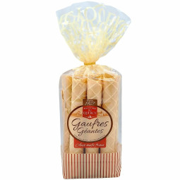 Gaufres géantes aux œufs frais