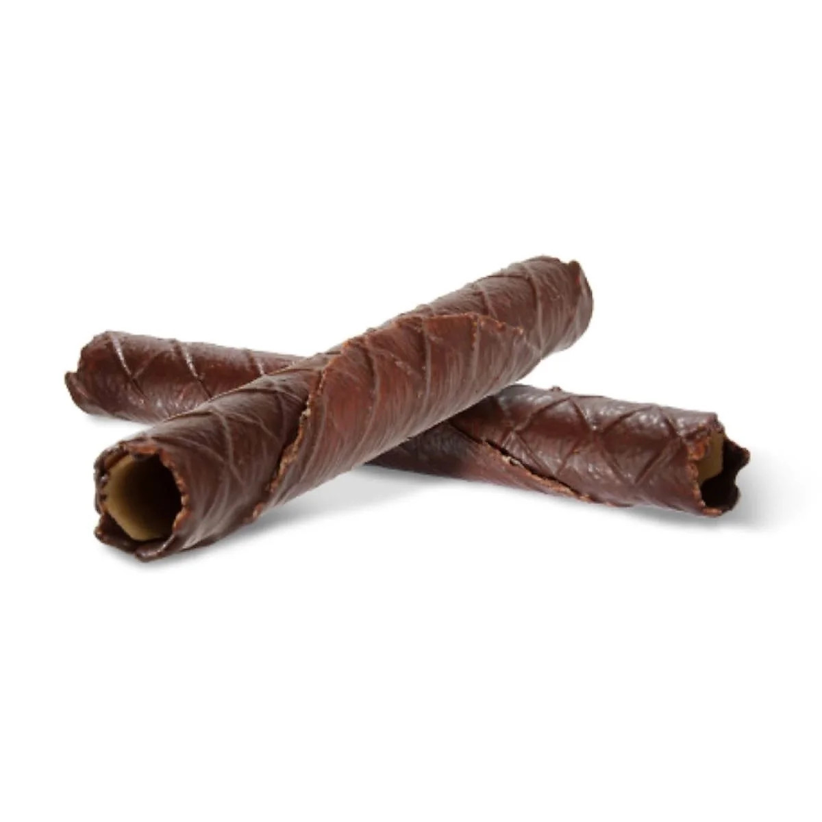 Gaufres enrobées de chocolat