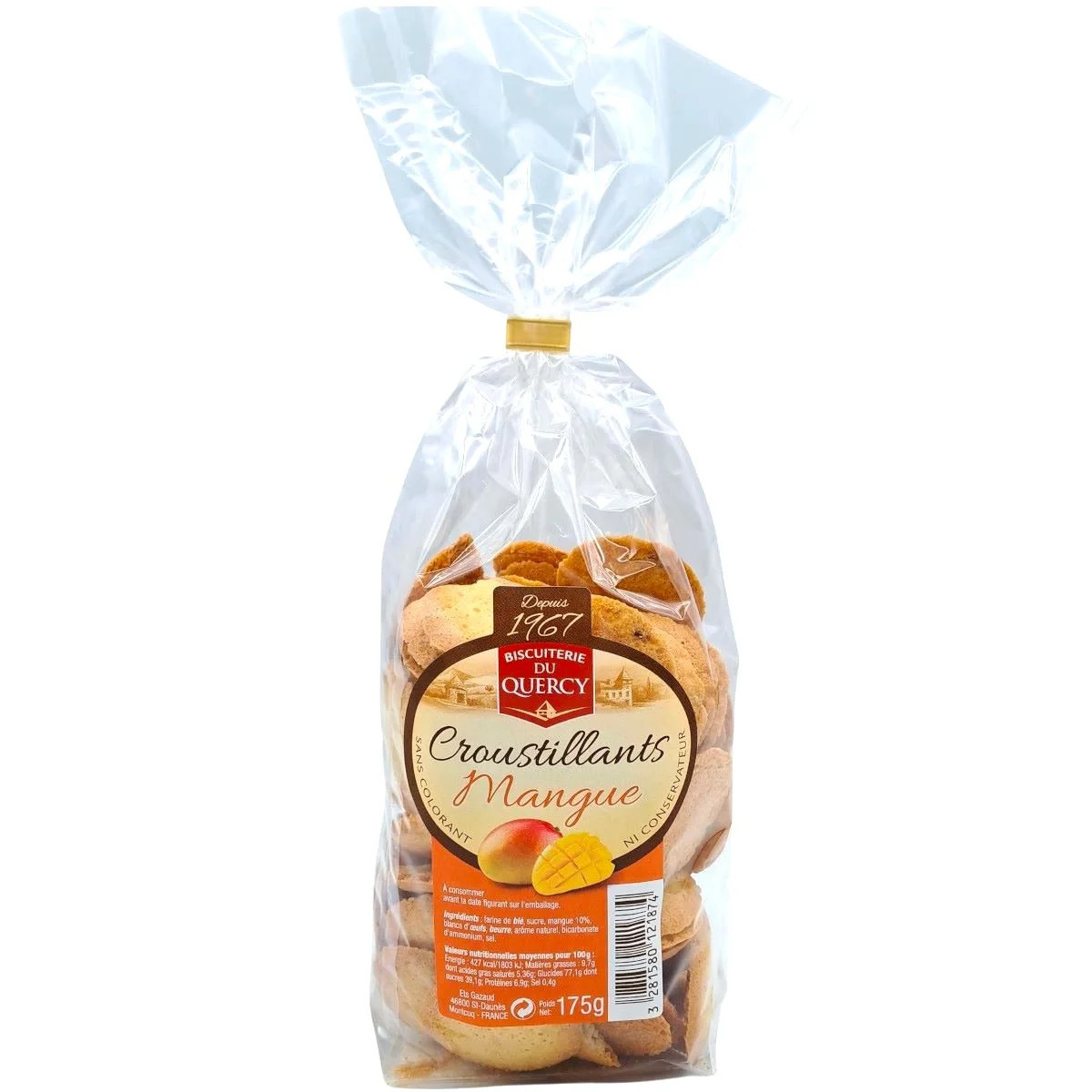 Biscuits croustillants aux pépites de chocolat