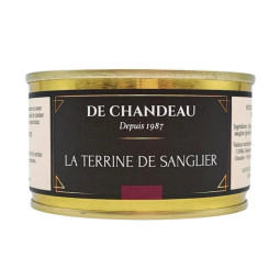 Terrine de Sanglier artisanale| DE CHANDEAU