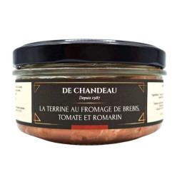 Terrine au fromage de Brebis, Tomate et Romarin | DE CHANDEAU