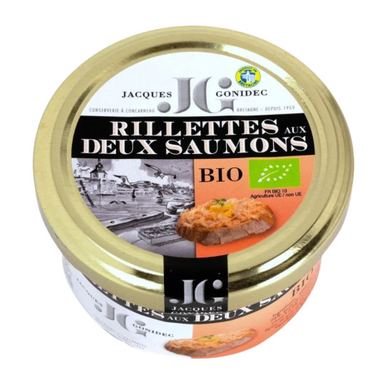 Rillettes aux Deux Saumons BIO