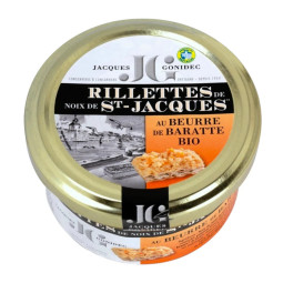 Rillettes de Noix de St-Jacques au Beurre de Baratte BIO
