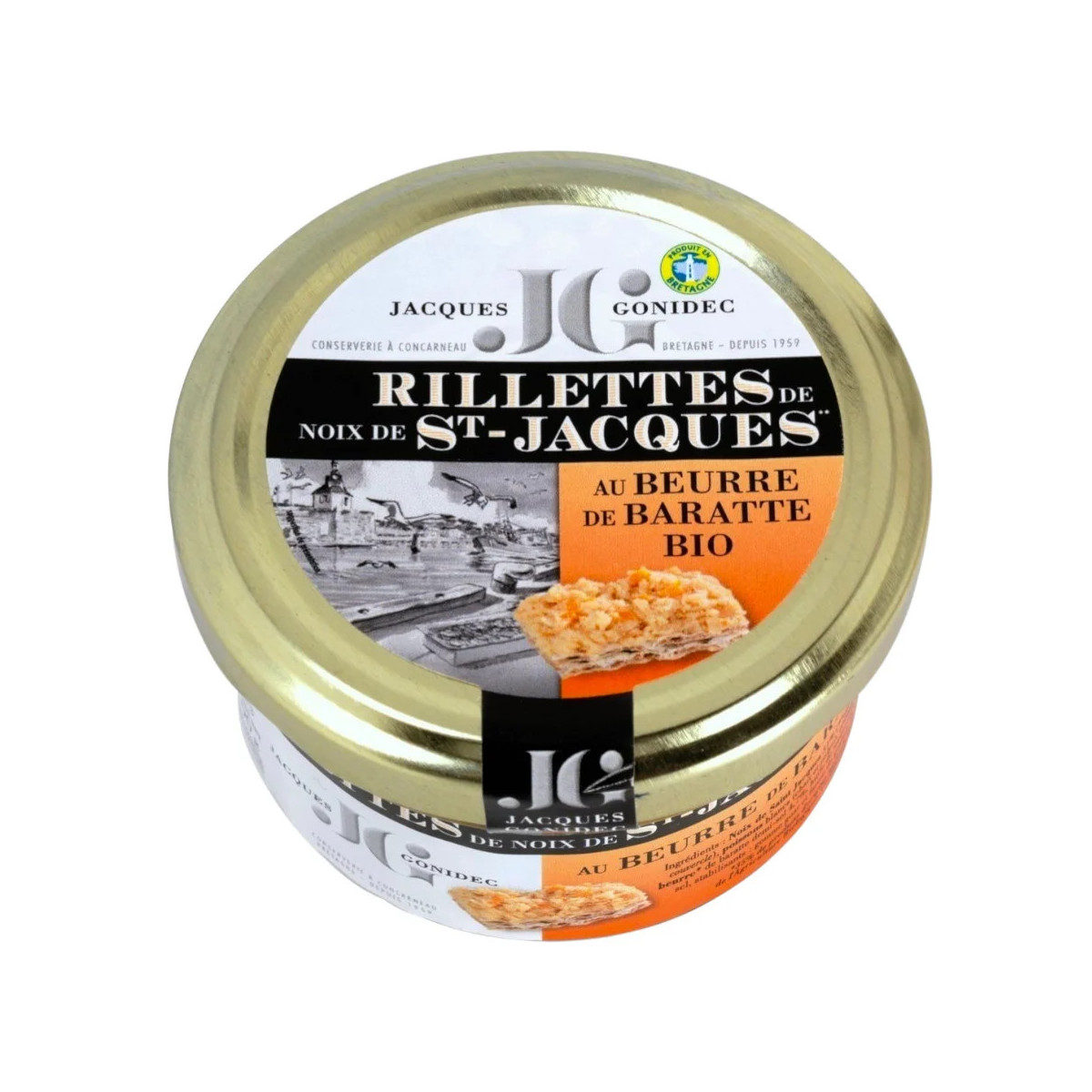 Rillettes de Noix de St-Jacques au Beurre de Baratte BIO