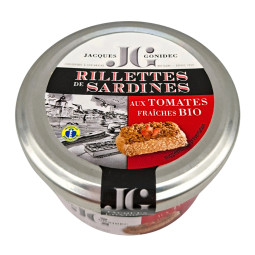Rillettes de Sardines aux Tomates fraîches BIO