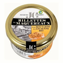 Rillettes de Maquereaux à la Moutarde à l’ancienne BIO