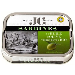 Sardines à l'huile d'Olive extra vierge BIO
