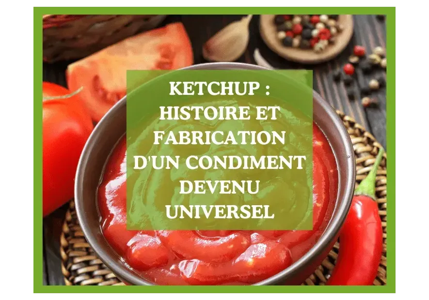 Histoire du ketchup : récit et fabrication d’un condiment devenu universel
