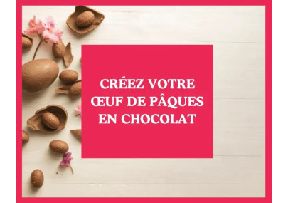 Création d'un œuf de Pâques en chocolat avec Bovetti : Guide DIY de DE CHANDEAU
