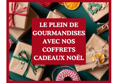 Offrez des coffrets gourmands de Noël artisanaux