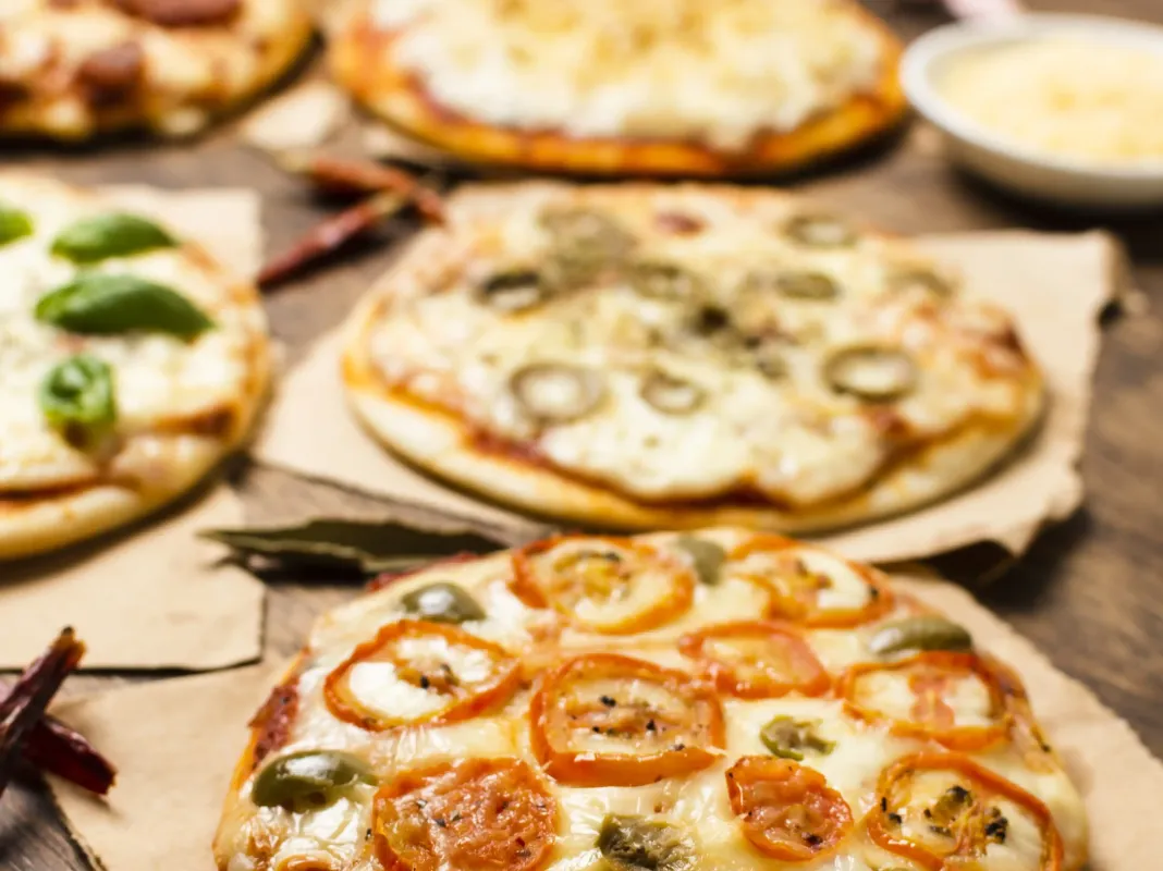 Mini Pizzas Chèvre Miel