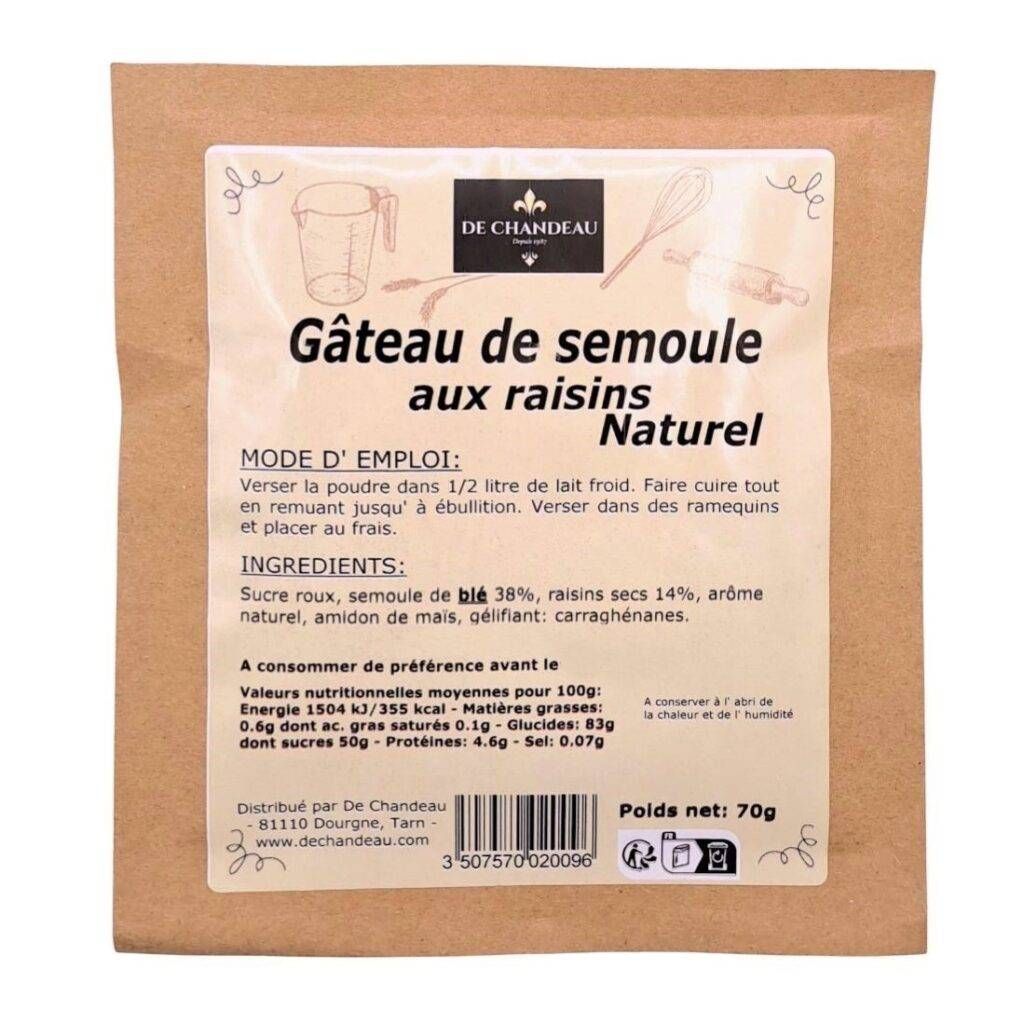 preparation-gateau-de-semoule-aux-raisins-chandeau