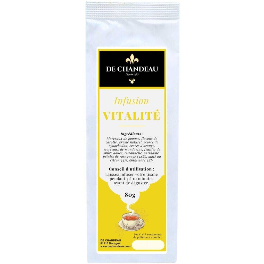 Infusion Vitalité | De Chandeau