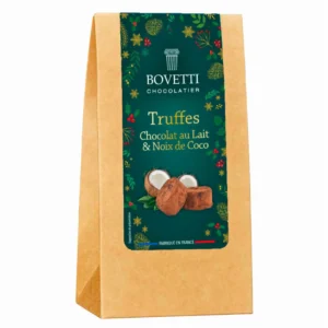 Truffes au chocolat au lait et noix de coco Bovetti de Chandeau