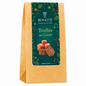 Truffes au chocolat noir et caramel Bovetti de Chandeau